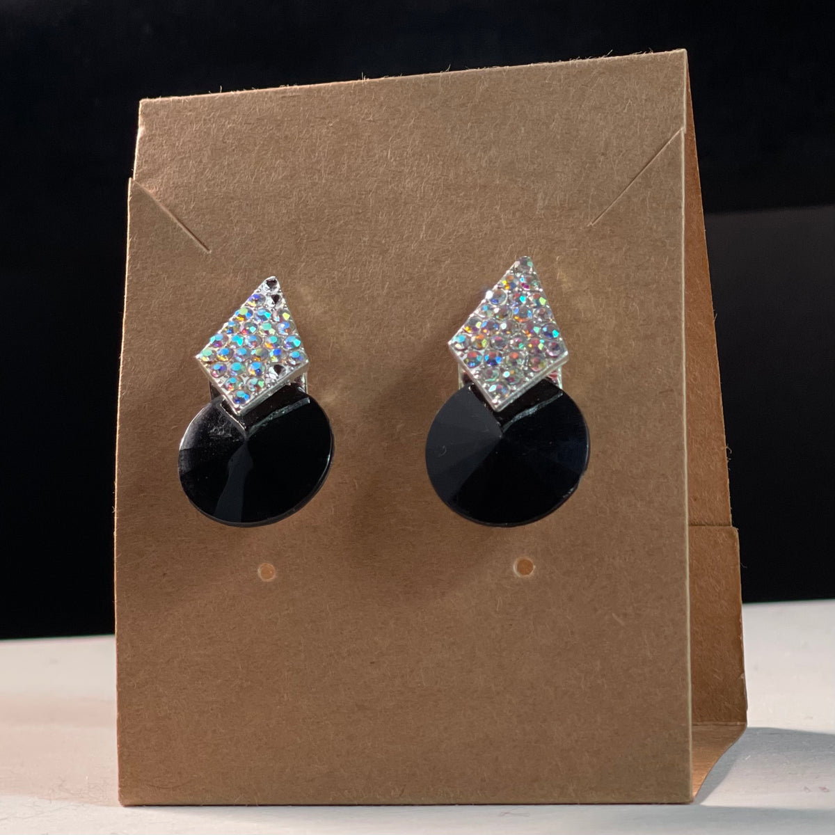 Noir Prism Earrings