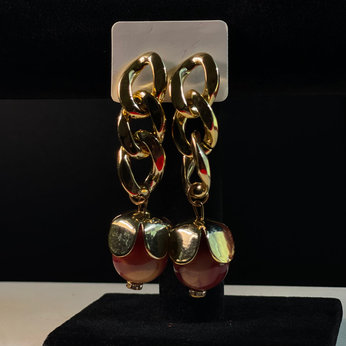 Aurelia Gold Link Earrings