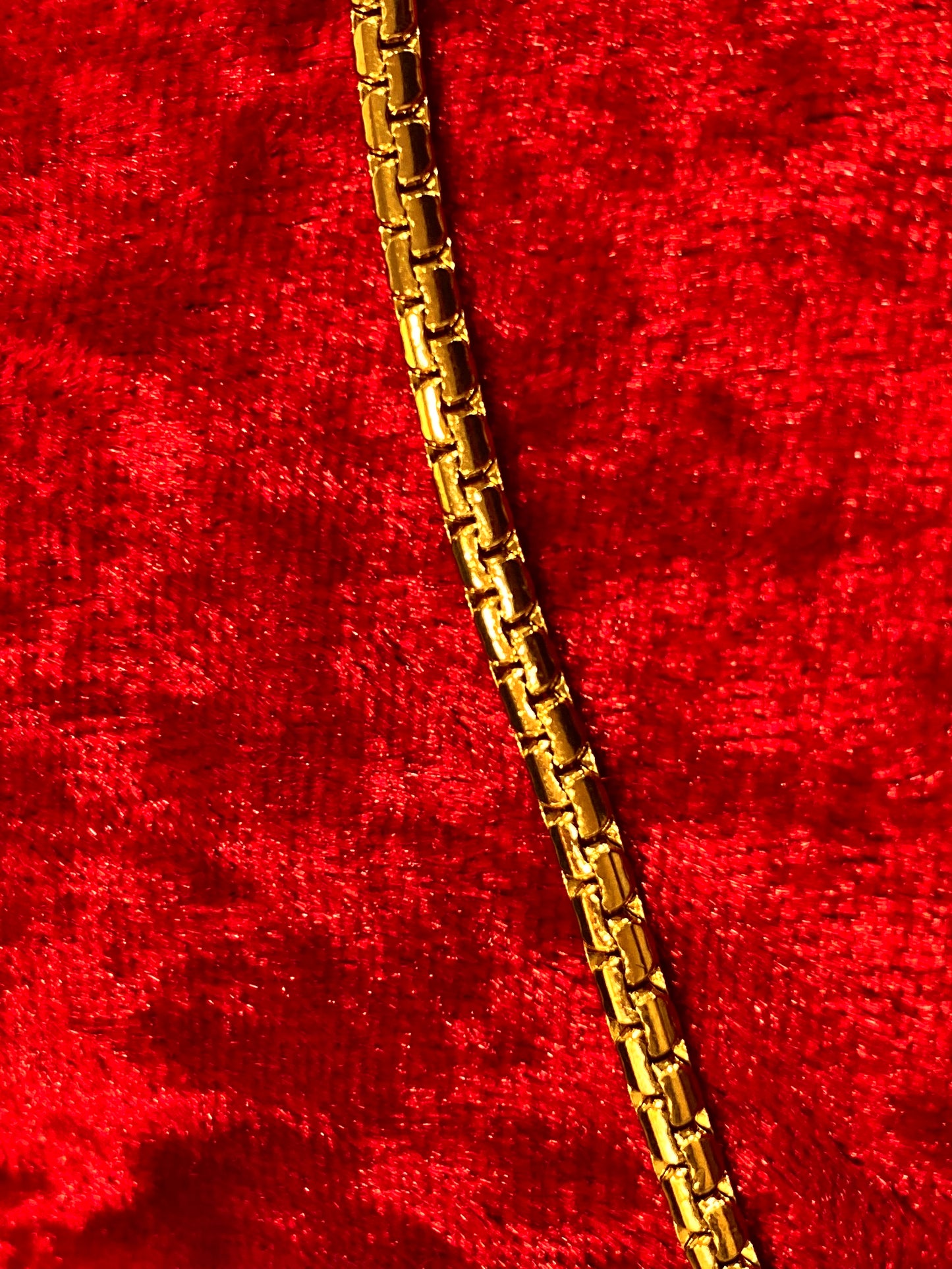 Chelsea Flat Box Chain – Gold Necklace (2mm, 3mm, 4mm)
