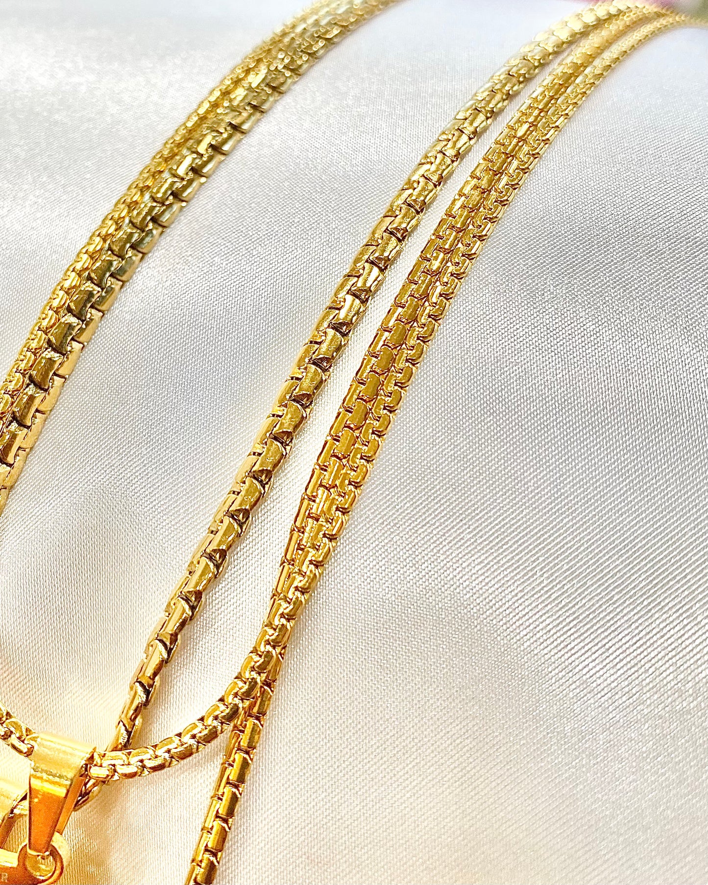 Chelsea Flat Box Chain – Gold Necklace (2mm, 3mm, 4mm)