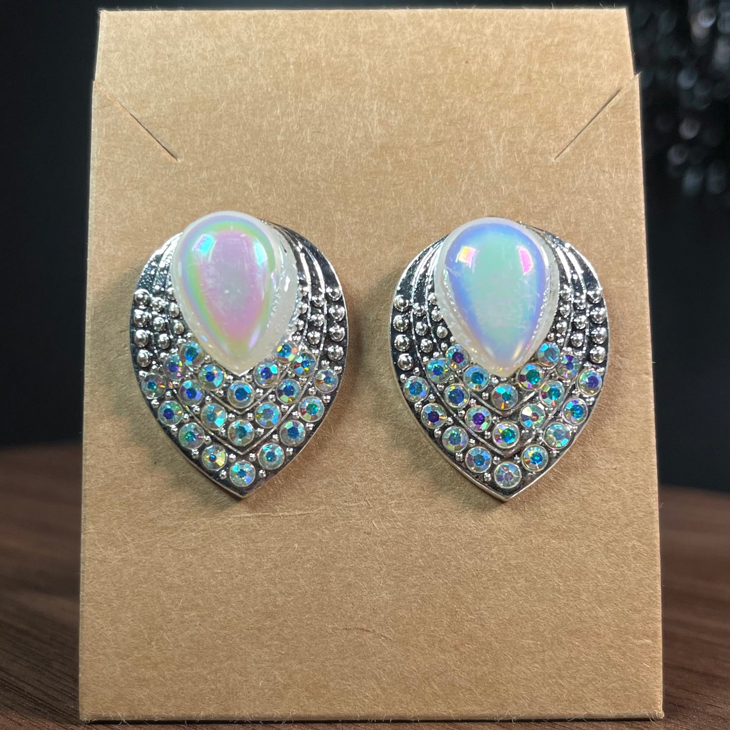 Aurora Crest Opalite Earring