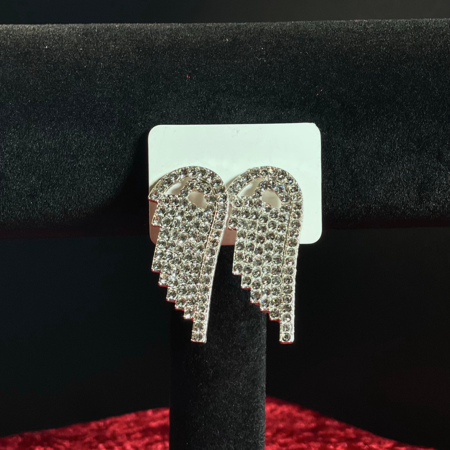 Crystal Wing Earring