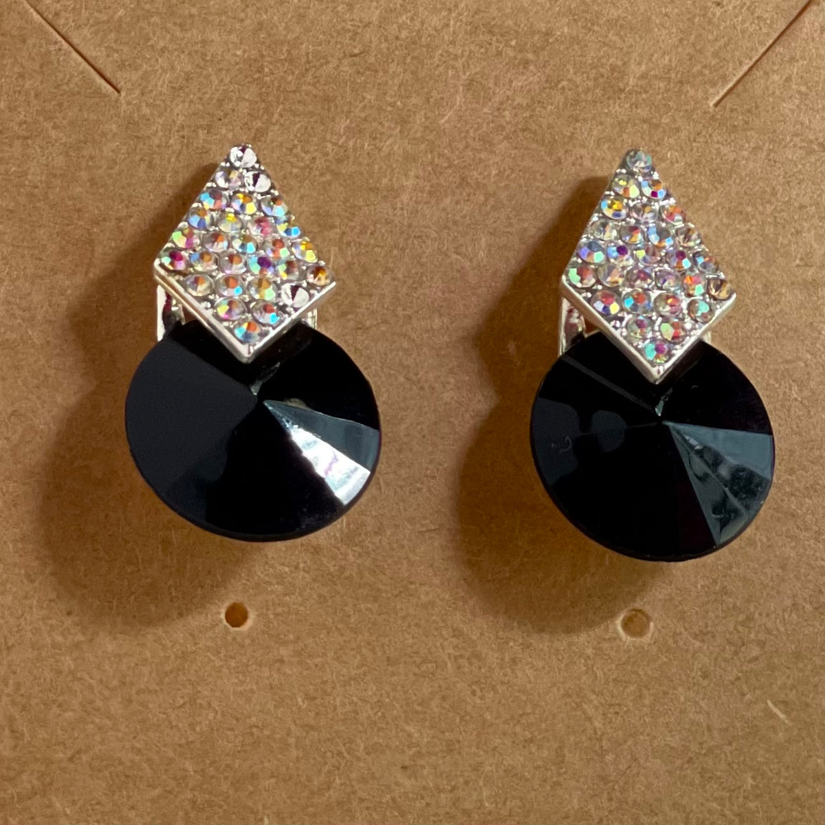 Noir Prism Earrings