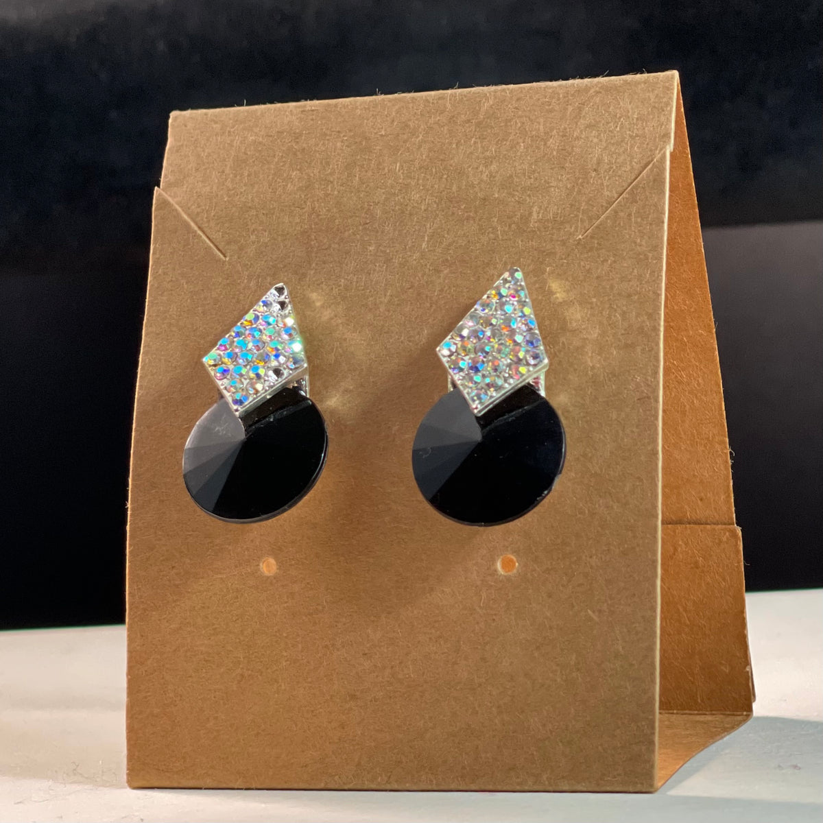 Noir Prism Earrings