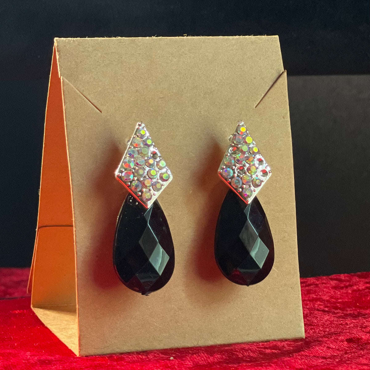 Noir Drop Earrings