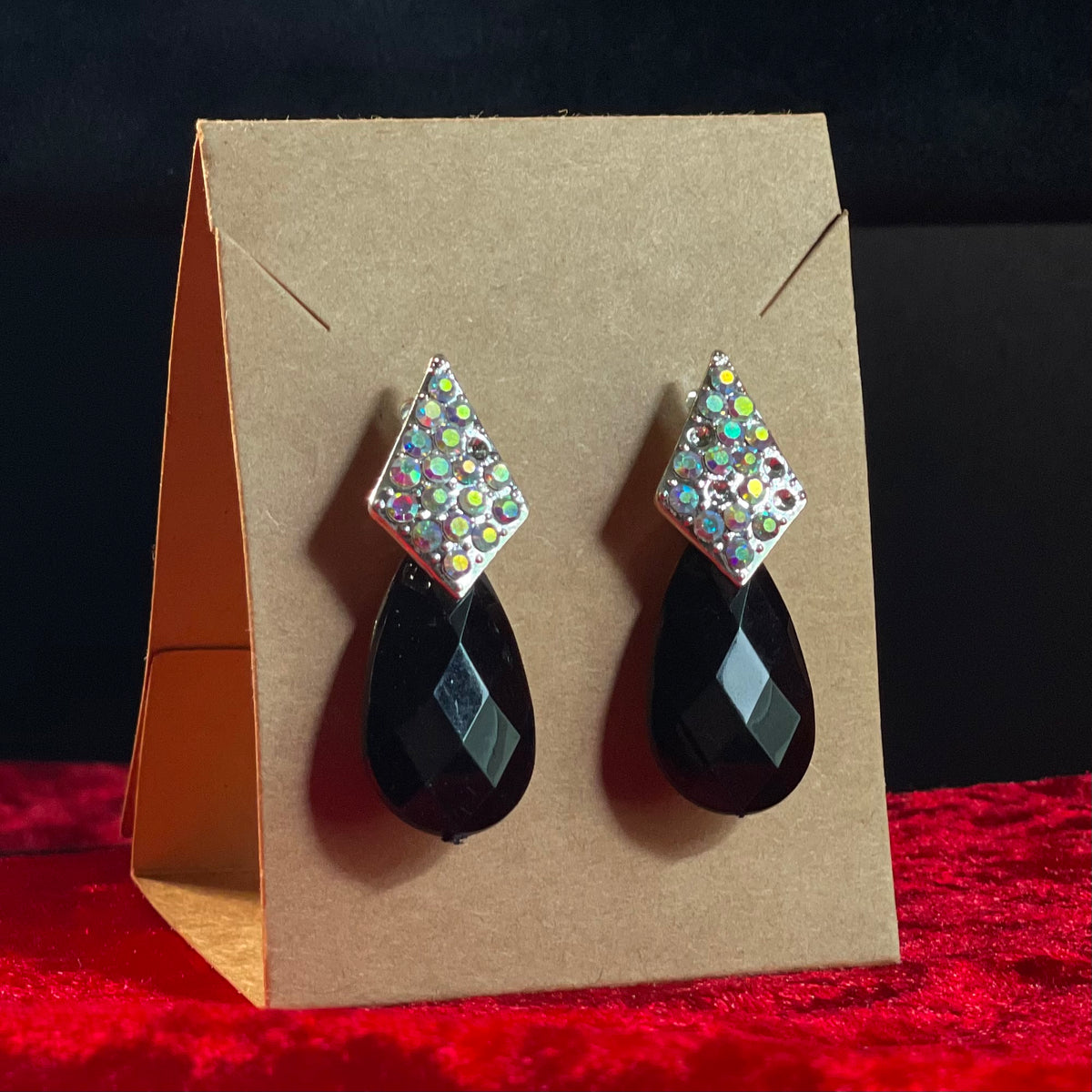 Noir Drop Earrings