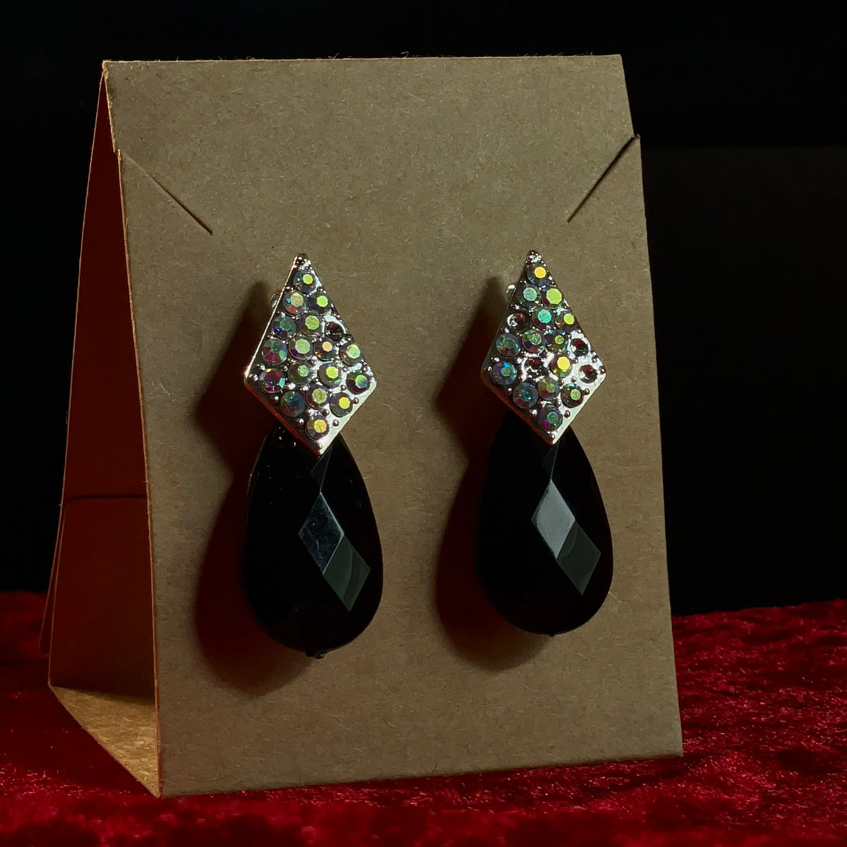 Noir Drop Earrings