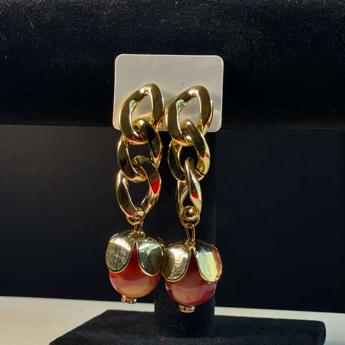Aurelia  Gold Link Earrings