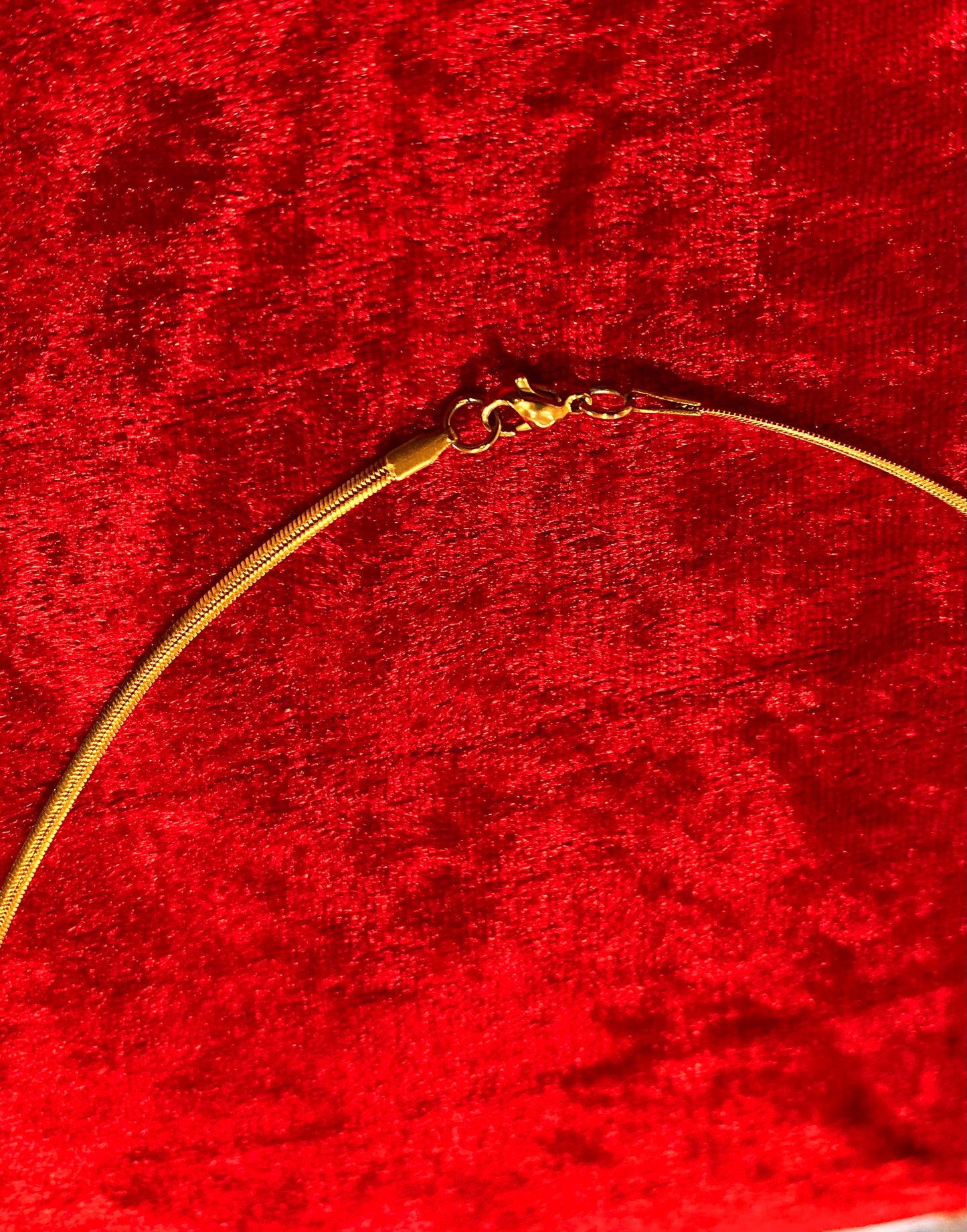 Snakebone Chain – Gold Necklace (2mm)
