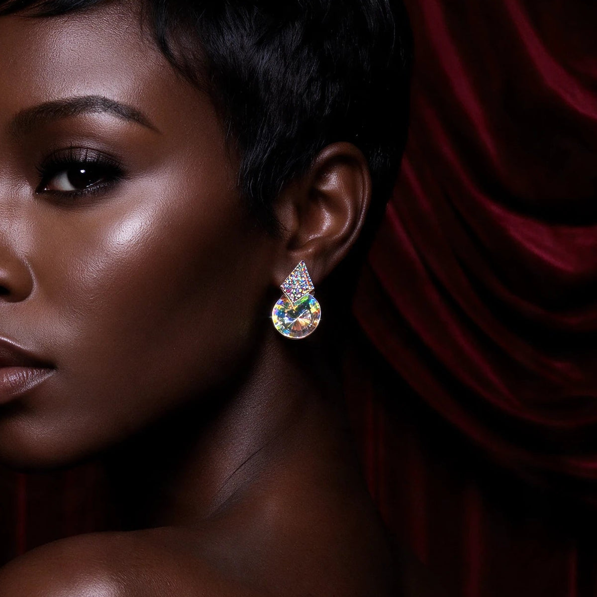 Opal Prism Earrings