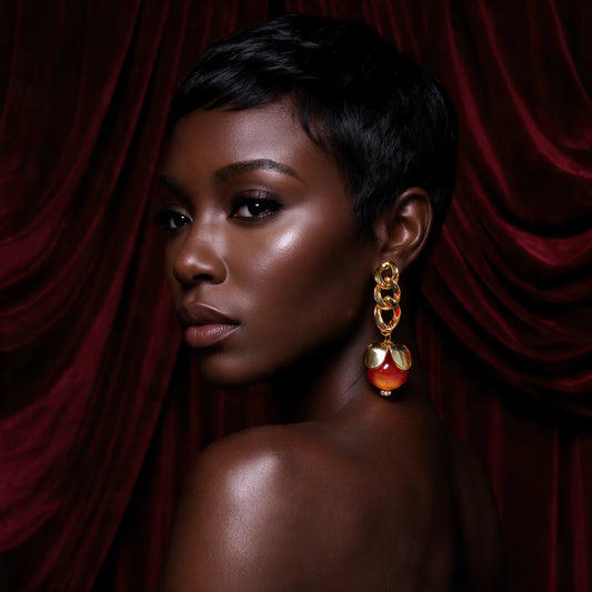 Aurelia  Gold Link Earrings